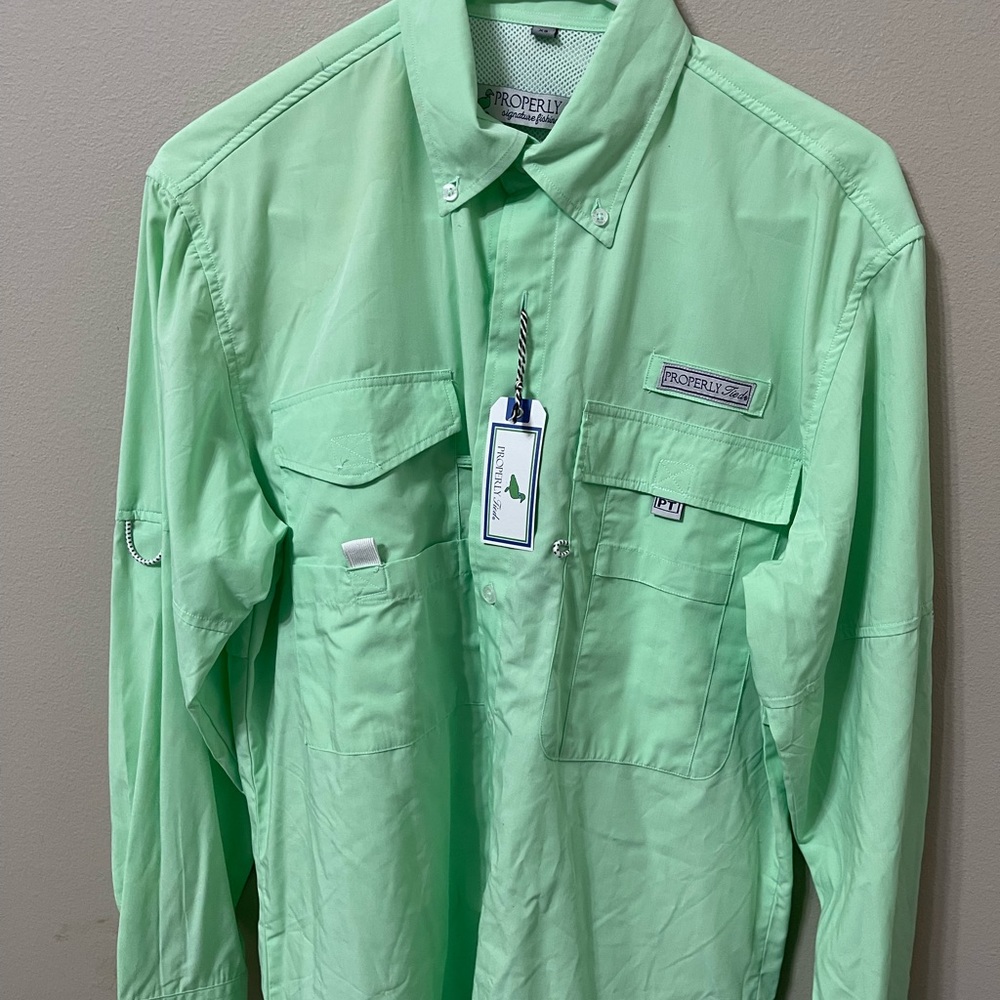 Properly Tied Men’s Fishing Shirt